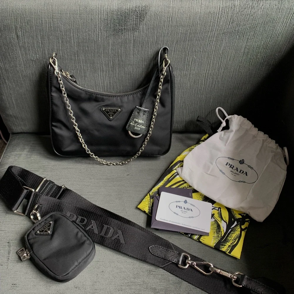 Prada Re-Edition Nylon Bag - Picture 7 of 9